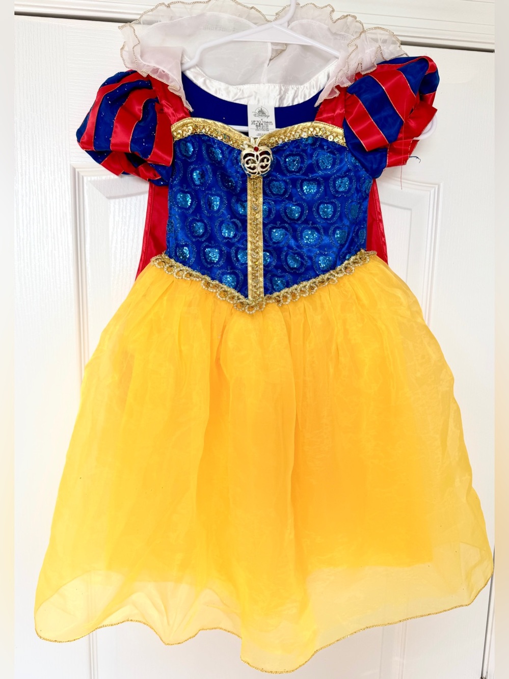 Disney Parks Castle Collection Princess Snow White Costume Dress Child Size XS 4